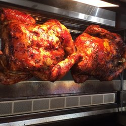 Chilango Fresh Mexican - Our rotisserie in action