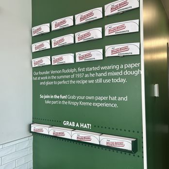 Krispy Kreme - Grab a hat! - Bakeries Near Me - Edmonton, Alberta
