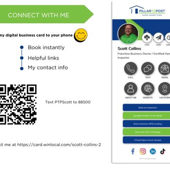 Scott Collins' Team - Pillar To Post - Connect with Me - Home Inspectors Near Me - Bloomingdale, Georgia Scott Collins' Team - Pillar To Post - Connect with Me - Home Inspectors Near Me - Bloomingdale, Georgia