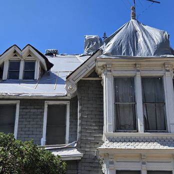 Royal Roofing - Entire roof tapped to protect from El Niño. - Roofing Near Me - Bell Gardens, California