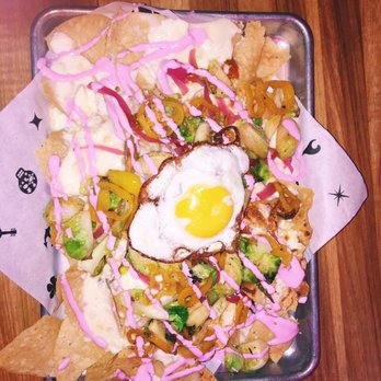 Diego Pops - Brussel Sprout Nachos!! - Cocktail Bars Near Me - Scottsdale, Arizona Diego Pops - Brussel Sprout Nachos!! - Cocktail Bars Near Me - Scottsdale, Arizona