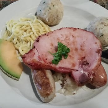 Richard's Restaurant - Schlactplatte with spatzel and klösse - American Near Me - Brunswick, Maine