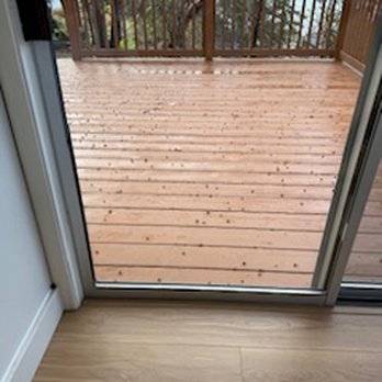 B and R Flooring America - Transition trim - flooring to slider door extrance. - Carpeting Near Me - Lacey, Washington B and R Flooring America - Transition trim - flooring to slider door extrance. - Carpeting Near Me - Lacey, Washington