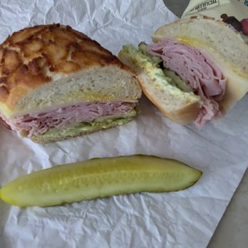 Brothers Deli - Dutch Crunch roll with Ham and Swiss Cheese - Sandwiches Near Me - Oakland, California