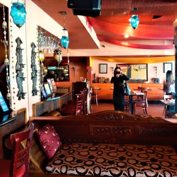 Electric Karma - There are many places to sit and wait for your table, as this place does draw a crowd during regular seating times. - Indian Near Me - Los Angeles, California Electric Karma - There are many places to sit and wait for your table, as this place does draw a crowd during regular seating times. - Indian Near Me - Los Angeles, California