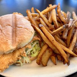 The Brook Downtown - Fried chicken sandwich