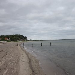 Hejsager Strand - empty on this rainy day