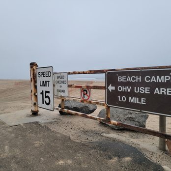 Oceano Dunes State Vehicular Recreation Area  - Signage - Parks Near Me - Oceano, California