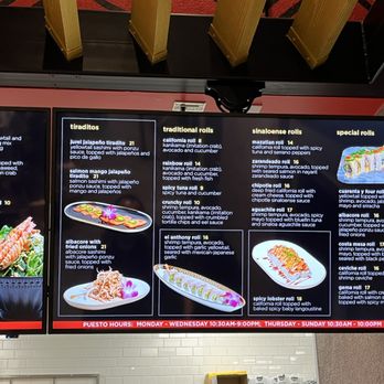 Sushi El Sinaloense - Menu - Sushi Bars Near Me - Costa Mesa, California