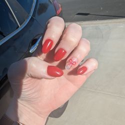 Q Nails - Christmas nails - Hard gel, gel polish, design
