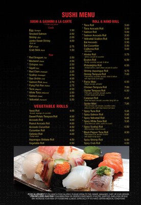 Menu photo 5 SUMO Steak & Sushi Macon, GA Menu photo 5 SUMO Steak & Sushi Macon, GA