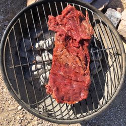 Albertsons - Just placed the carne asada on the Smoky Joe.