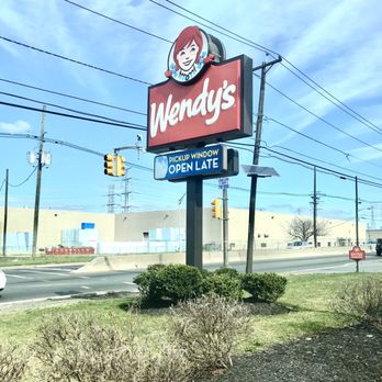 Wendy's - a sign for wendy's chocolate - Burgers Near Me - North Bergen, New Jersey