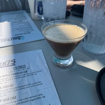 Saltwater 75 - Espresso martini - Seafood Near Me - Ocean City, Maryland
