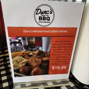 Dunc's BBQ Kitchen - Special as of 8/23/26 - Barbeque Near Me - Newnan, Georgia