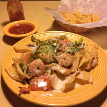 El Canelo Mexican Restaurant - Shrimp Nachos half order - Mexican Near Me - Sabetha, Kansas