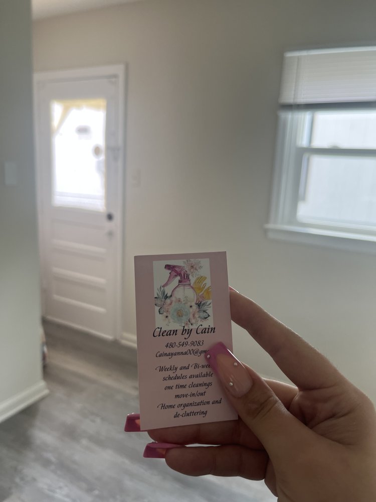 CLEAN BY CAIN Topeka, Kansas Home Cleaning Phone Number Yelp