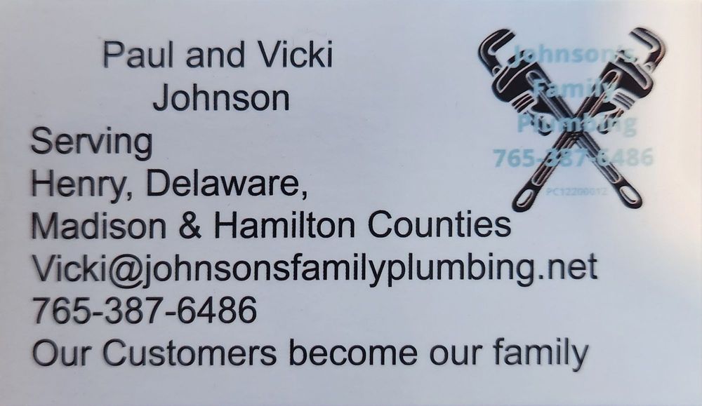 Slide of Johnson's Family Plumbing