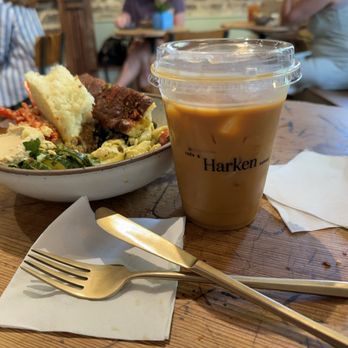 Harken Cafe - The bowl of goodness and a cold brew. - Coffee & Tea Near Me - Charleston, South Carolina
