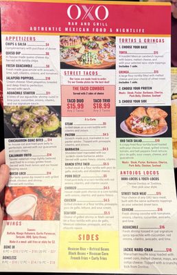 Menu photo 2 OXO Springfield, MO Menu photo 2 OXO Springfield, MO