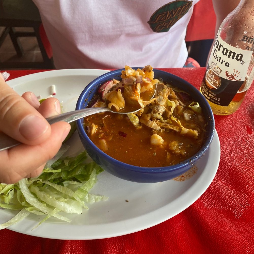La Chaya - Posole rojo - Mexican Near Me - Cancún, ROO La Chaya - Posole rojo - Mexican Near Me - Cancún, ROO