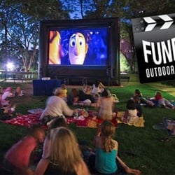 FunFlicks Outdoor Movies - Sacramento - Movie in the Park...starting at $599!!!