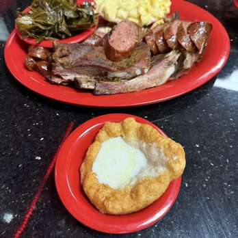 Jabo's BarBeQ - Ribs sausage combo. - Food Delivery Services Near Me