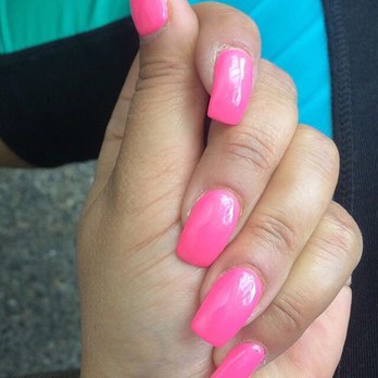 Jm Nails Spa - Acrylic Shellac (#124) - Nail Salons Near Me - Coquitlam, British Columbia