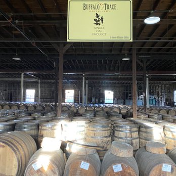 Buffalo Trace Distillery - Barrels of Bourbon - Distilleries Near Me - Frankfort, Kentucky