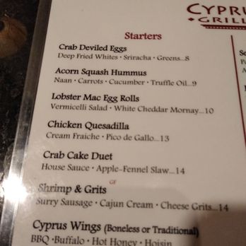 Cyprus Grille - Southern Near Me - Hampton, Virginia