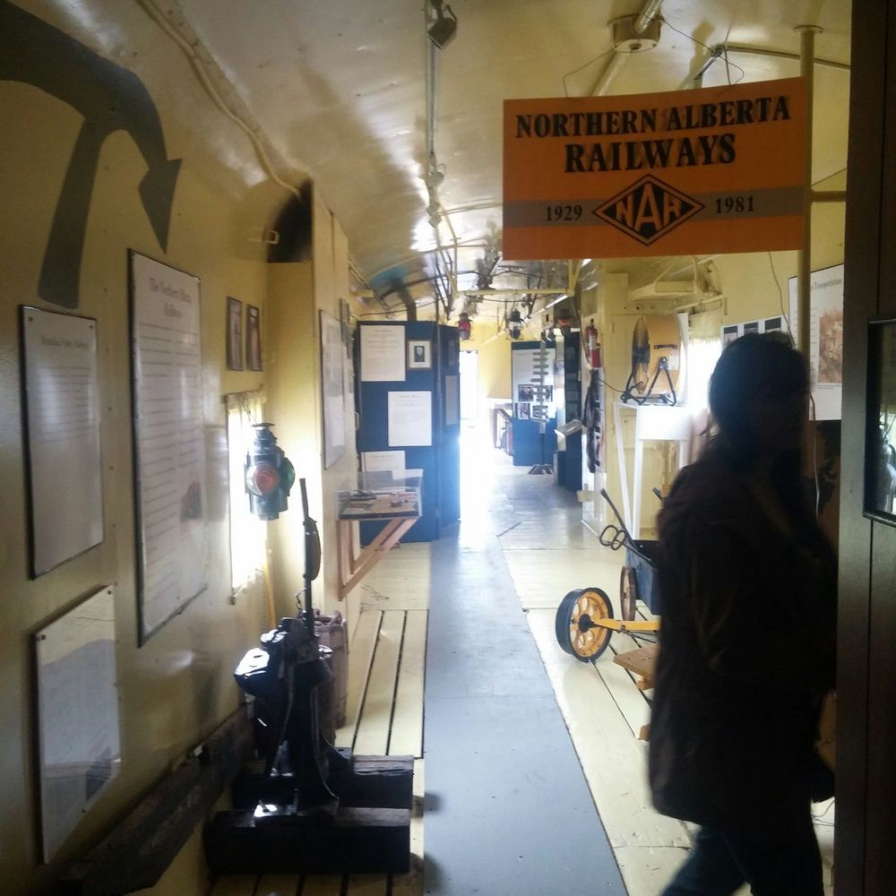 Alberta Railway Museum - An on board work shop, tool shed, this was possibly a former steerage sleeping car at some point too - Museums Near Me - Edmonton, Alberta