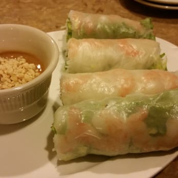 Pho ABC - Shrimp spring rolls with peanut sauce $4.95 - Vietnamese Near Me - Folsom, California Pho ABC - Shrimp spring rolls with peanut sauce $4.95 - Vietnamese Near Me - Folsom, California