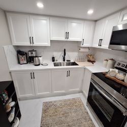 Honey It's Done - Cabinets what were installed