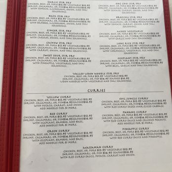 Thai Valley Cuisine - Menu - Thai Near Me - Honolulu, Hawaii Thai Valley Cuisine - Menu - Thai Near Me - Honolulu, Hawaii