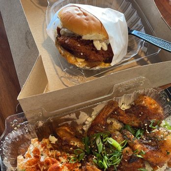 Shootz - Jalapeno Garlic Shrimp, Hot Kimchi Butter Katsu Chicken Sandwich, Spam Brulee Musubi - Hawaiian Near Me - Stanton, California Shootz - Jalapeno Garlic Shrimp, Hot Kimchi Butter Katsu Chicken Sandwich, Spam Brulee Musubi - Hawaiian Near Me - Stanton, California