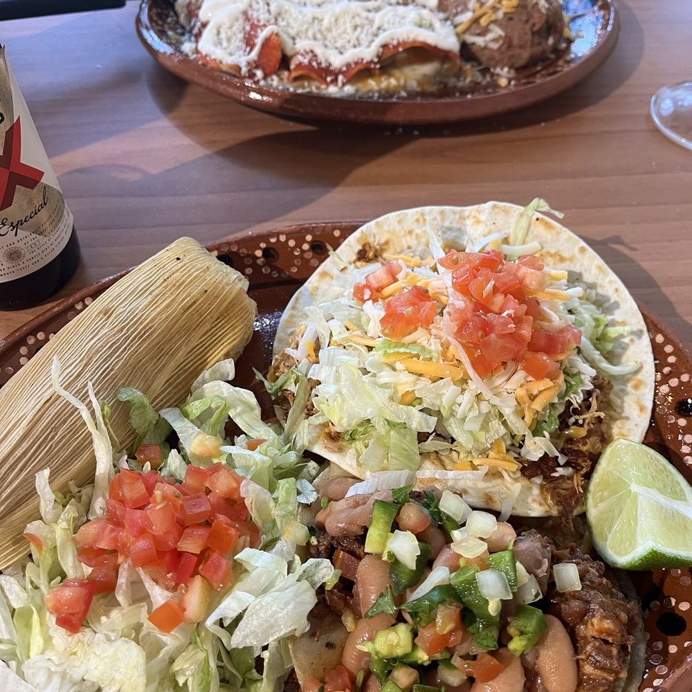 Flora Cafe - Cheese enchiladas far - pork tamale, chicken soft taco and barria street taco in for ground. - Cafes Near Me - Omaha, Nebraska Flora Cafe - Cheese enchiladas far - pork tamale, chicken soft taco and barria street taco in for ground. - Cafes Near Me - Omaha, Nebraska