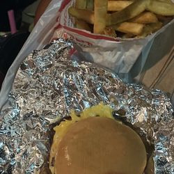 Double Cheeseburger with Fries