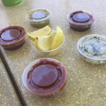 Rubio's Coastal Grill - Many salsas and lemons - Mexican Near Me - Glendale, Arizona Rubio's Coastal Grill - Many salsas and lemons - Mexican Near Me - Glendale, Arizona