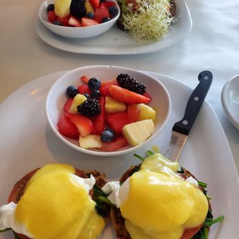 The Small Café - Eggs Florentine - Breakfast & Brunch Near Me - Long Beach, California The Small Café - Eggs Florentine - Breakfast & Brunch Near Me - Long Beach, California