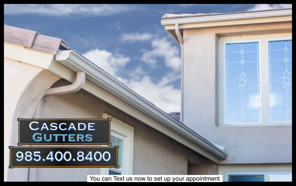 Slide of Cascade Gutters