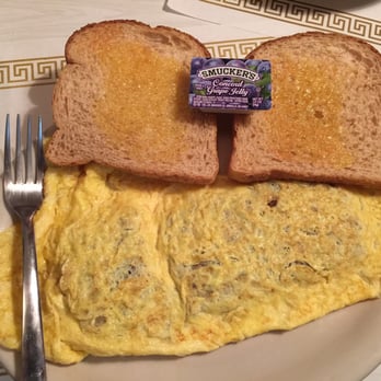 Anchor Grill - My Goetta omelette had plenty of homemade goetta in it - Breakfast & Brunch Near Me - Covington, Kentucky