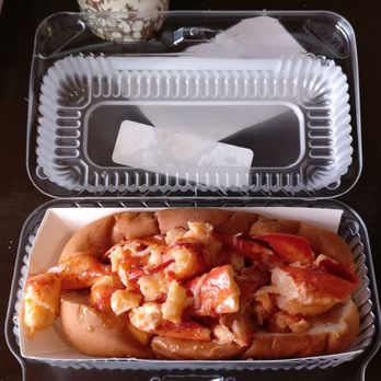 Pauli's - Hot buttered lobster roll at $19.99 on June 23, 2019 - Sandwiches Near Me - Boston, Massachusetts Pauli's - Hot buttered lobster roll at $19.99 on June 23, 2019 - Sandwiches Near Me - Boston, Massachusetts