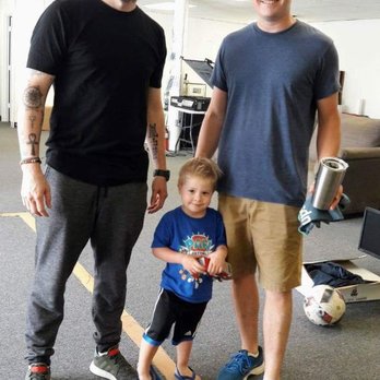 Moran Nova Screen Printing - Brian and Eli stopping by for a visit! - Screen Printing/T-Shirt Printing Near Me - Fairfax, Virginia