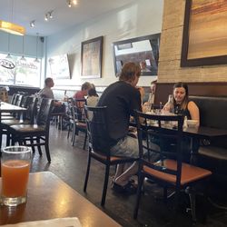 Hazel's Ristorante - Booths are gone and that "Diner" feel is gone.  Along with any privacy.