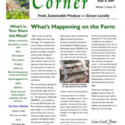 Cane Creek Farms - This week's e-newsletter - check out the 'shrooms!