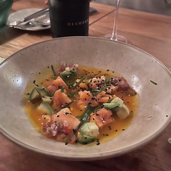 Morla - Nikkei Salmon Ceviche - Peruvian Near Me - Bay Harbor Islands, Florida Morla - Nikkei Salmon Ceviche - Peruvian Near Me - Bay Harbor Islands, Florida