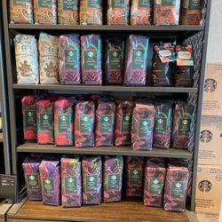Starbucks - Coffees to go.