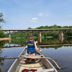 Riverwood Canoe & Kayak Rental - Under the bridge