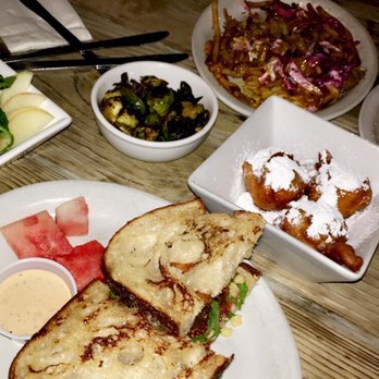 Welcome Diner - When u NEVER know what to order & just order the entire menu. Biscuit with whipped goat cheese & jam  then beignets for desserts are a must! - Diners Near Me - Phoenix, Arizona