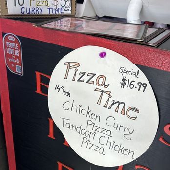 Curry Time - Indian Pizza $16.99 - Indian Near Me - El Monte, California Curry Time - Indian Pizza $16.99 - Indian Near Me - El Monte, California